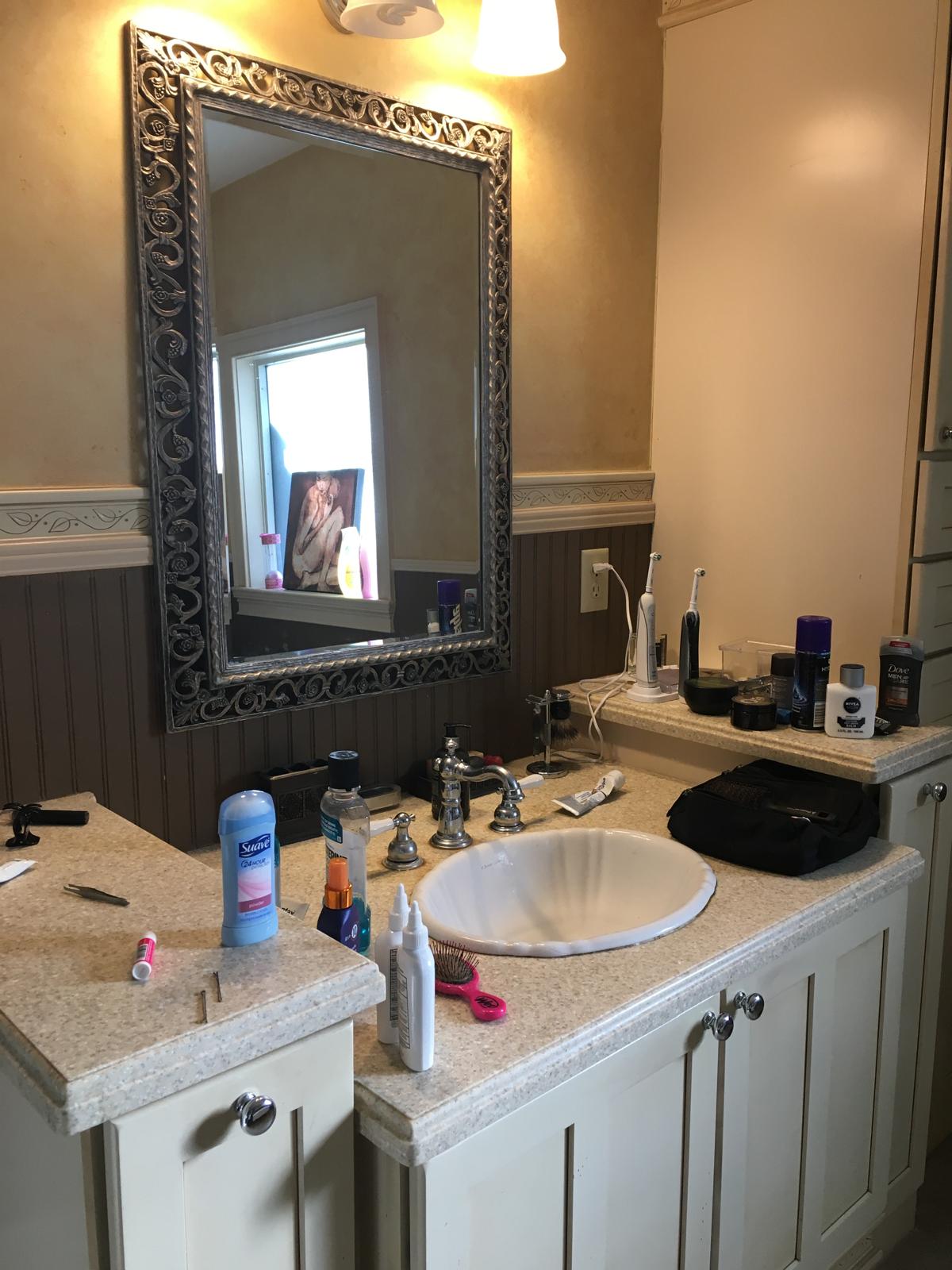 Before cleaning