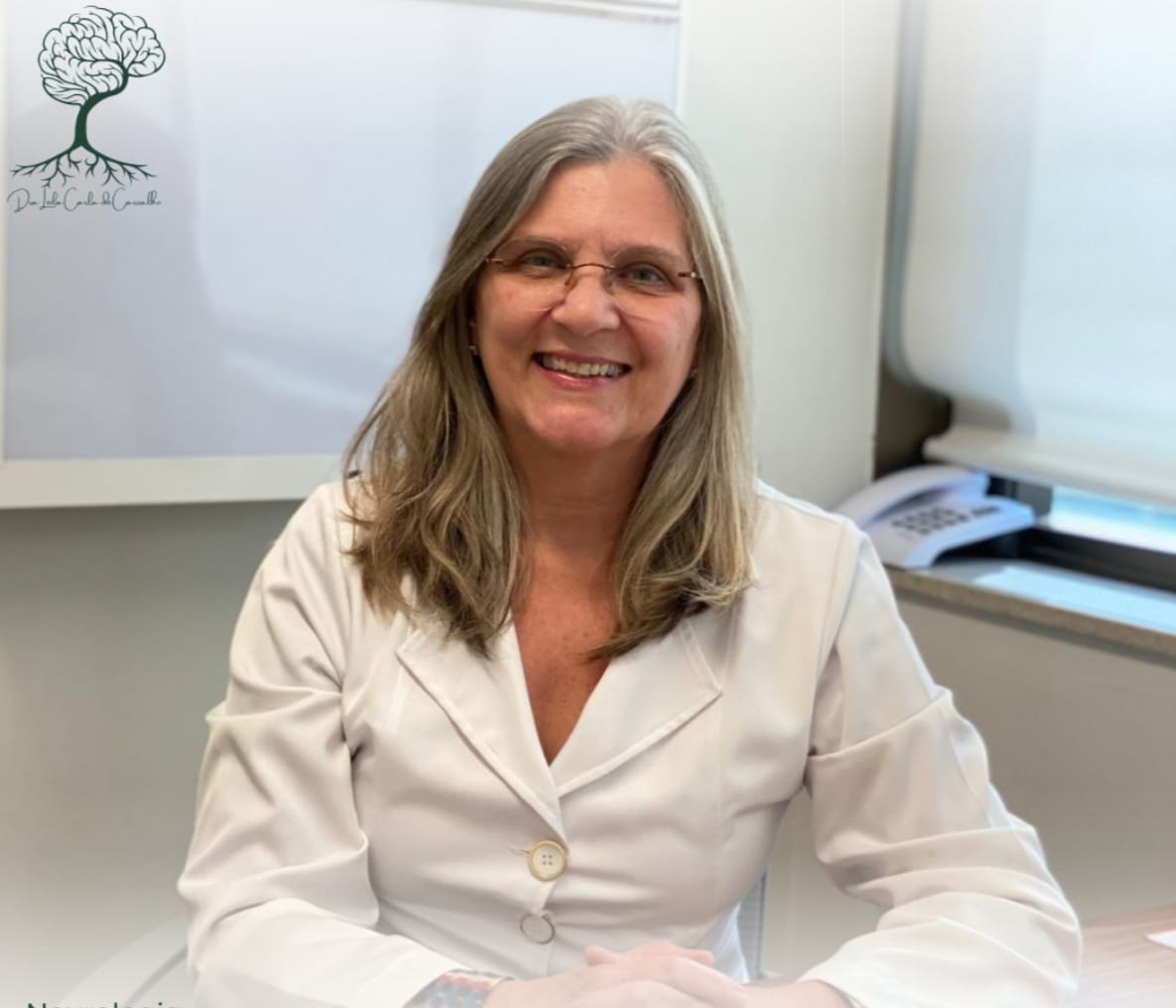 Dra. Leila Carla de Carvalho, médica neurologista e psiquiatra
